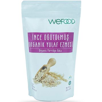 Wefood Organik İnce Öğütülmüş 300 gr Yulaf Ezmesi