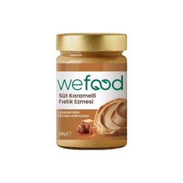 Wefood Süt Karamelli 300 gr Fıstık Ezmesi