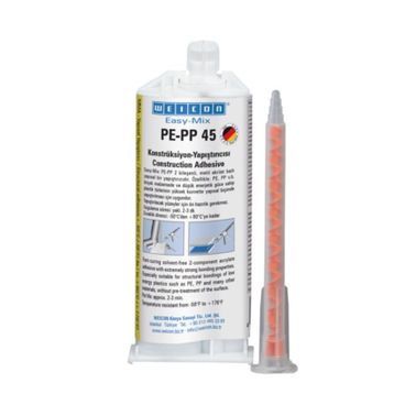 Weicon Easy Mix PE-PP 45 - Siyah Yapıştırıcı 38 ml