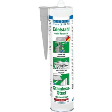 Weicon Flex 310 M Paslanmaz Çelik MS-Polimer 310 ml Yapıştırıcı