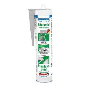 Weicon Flex 310 M Paslanmaz Çelik MS-Polimer 310 ml Yapıştırıcı