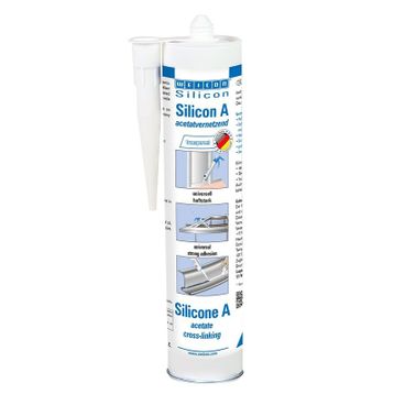 Weicon Silikon A ve 310 ml Şeffaf Sızdırmazlık Yapıştırıcı