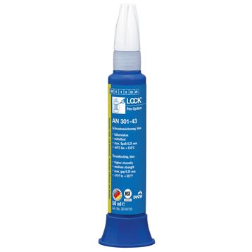 Weiconlock AN 301-43 50 ml Gıda Onaylı Mavi Civata Sabitleme Contası