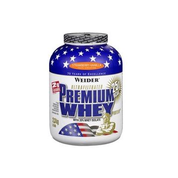 Weider Premium Whey Çilek-Vanilya Aromalı 2300 gr Protein Tozu