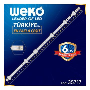 Weko WK-1188 43 İnç 39.6 cm 6 Ledli Panel
