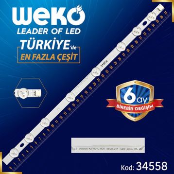 Weko WK-78 42FHD-L 37.5 cm 8 Ledli Panel