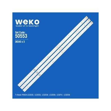 Weko Wkset-5553 3 Adet Ledbar