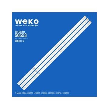 Weko Wkset-5553 3 Adet Ledbar