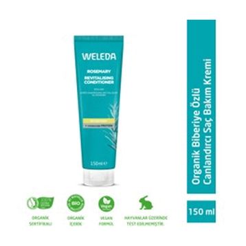 Weleda Rosmarin Biberiye Özlü Canlandırıcı 150 ml Saç Kremi