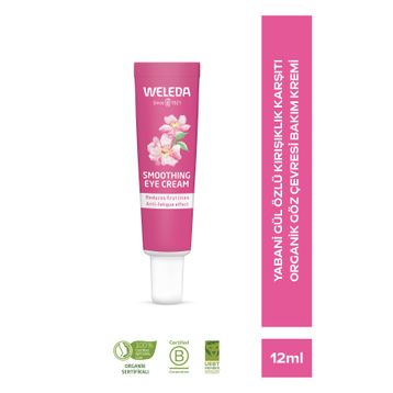 Weleda Yabani Gül Özlü Kırışıklık Karşıtı Pürüzsüzleştirici 12 ml Göz Çevresi Bakım Kremi