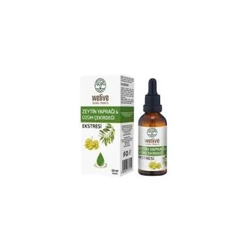 Welive Zeytin Yaprağı Üzüm Çekirdeği Ekstresi 50 ml Damla