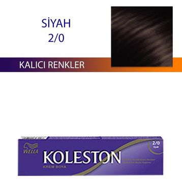 Wella 2.0 Siyah Tüp Saç Boyası