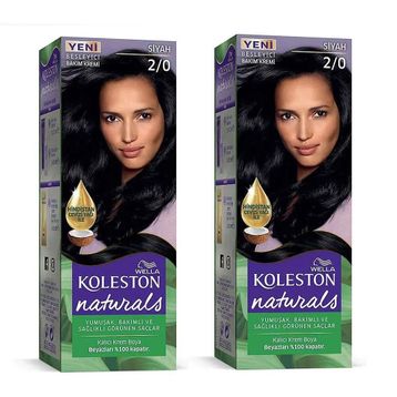 Wella 2/0 Siyah x2 Saç Boyası