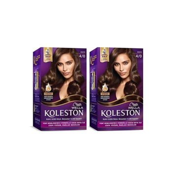 Wella 4/0 Kahve 2 Adet Kit Saç Boyası