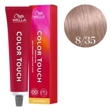Wella Color Touch 8/35 Açık Kumral Altın Mahogani 60 ml Saç Boyası