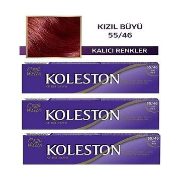 Wella Forever Red Collection 55/46 Kızıl Büyü 3x50 ml Saç Boyası