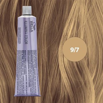 Wella Illumina 9-7 Çok Açık Kahve Kumral 60 ml Saç Boyası