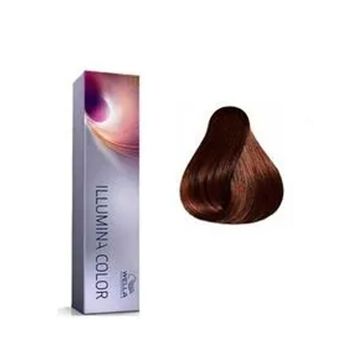 Wella İllumina Color Kalıcı 5.35 Açık Altın Mahagoni Kahve Saç Boyası