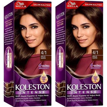 Wella Intense 4/1 Küllü Kahve 2 Adet Saç Boyası
