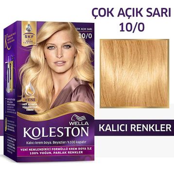 Wella Koleston 10/0 Çok Açık Sarı 50 ml Saç Boyası