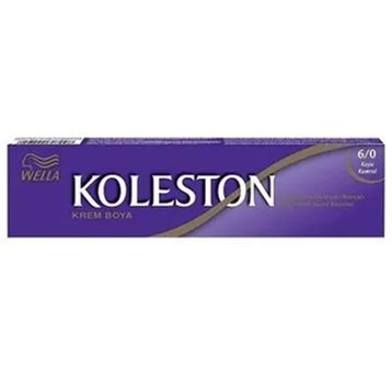 Wella Koleston 6/0 Koyu Kumral 50 ml Krem Tüp Saç Boya