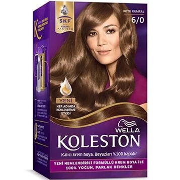 Wella Koleston Koyu Kumral 6/0 Köpük Saç Boyası