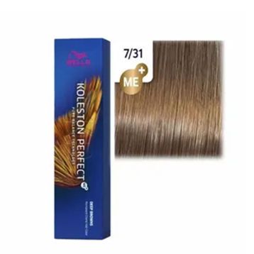 Wella Koleston Perfect Me+ 7/31 Orta Altın Küllü Sarı 60 ml Saç Boyası
