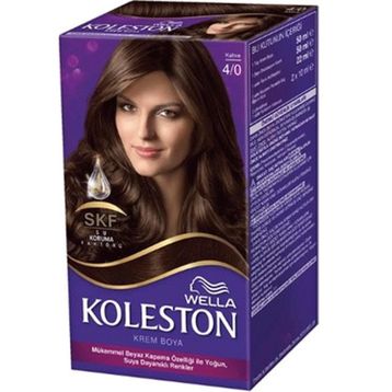 Wella Koleston Single 4-0 Kahve Saç Boyası