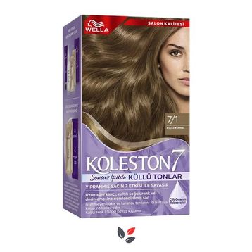 Wella Koleston Supreme Kit 7 18 Işıltılı Inci Küllü Kumral Saç Boyası