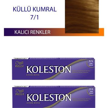 Wella Küllü Kumral 7/1 2 Adet Tüp Saç Boyası