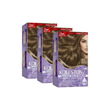 Wella Supreme 7/1 Küllü Kumral 3'lü Saç Boyası