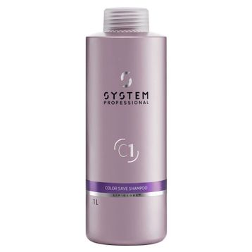 Wella System Professional Color Save C1 Boyalı Saçlar 1 lt Renk Koruyucu Bakım Şampuanı