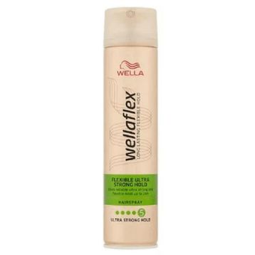 Wella Wellaflex 250 ml Hızlı Şekillendirme Ultra Güçlü Tutuş Erkek Saç Spreyi