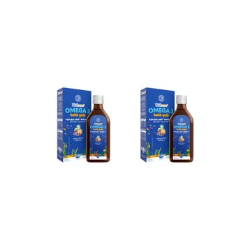 Wellcare Omega 3 Karışık Meyve Aromalı 2x150 ml Şurup Balık Yağı