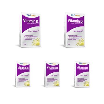 Wellcare Vitamin D3 1000 IU 5 ml Sprey
