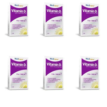 Wellcare Vitamin D3 1000 IU 5 ml Sprey