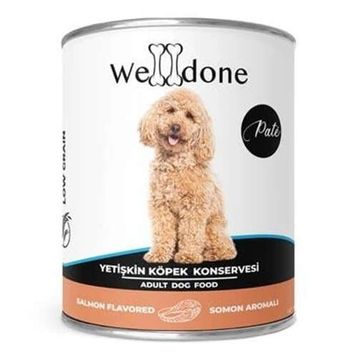 Welldone Somonlu Pate 415 gr Yetişkin Köpek Konservesi