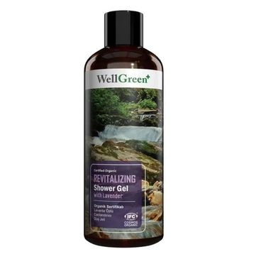 WellGreen Organik Sertifikalı Lavanta Özlü Canlandırıcı 400 ml Duş Jeli