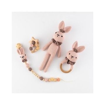 WellGro Cuddly Amigurumis Pudra Oyuncak