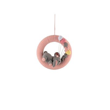 WellGro Cuddly Amigurumis Sevimli Fil Kapı Süsü