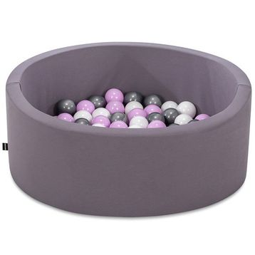 WellGro Gri / Beyaz / Lila Top Havuzu