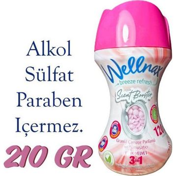 Wellnax Granül Pink Velvet 210 gr 20 Yıkama Çamaşır Yumuşatıcısı