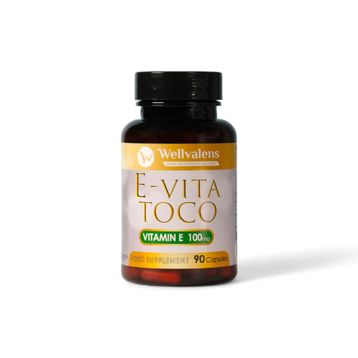 Wellvalens E-Vita Toco Vitamin E 100 mg 30 Kapsül