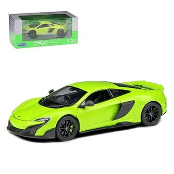 Welly 1:24 Mclaren 675LT Yeşil Oyuncak Araba