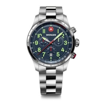 Wenger 01.0543.112 Terragraph Chrono Quartz Erkek Kol Saati