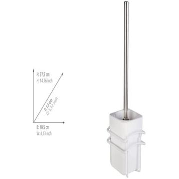 Wenko Classic Plus 10.5x37.5x13 cm Beyaz Tuvalet Fırçası