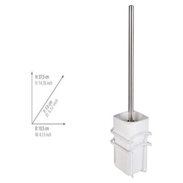 Wenko Classic Plus 10.5x37.5x13 cm Beyaz Tuvalet Fırçası