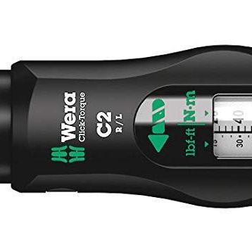 Wera 05075625001 20-100 nm 1/2 İnç C3 Push Ayarlanabilir Tork Anahtarı