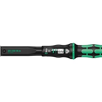 Wera 05075625001 20-100 nm 1/2 İnç C3 Push Ayarlanabilir Tork Anahtarı