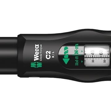 Wera 05075625001 20-100 nm 1/2 İnç C3 Push Ayarlanabilir Tork Anahtarı